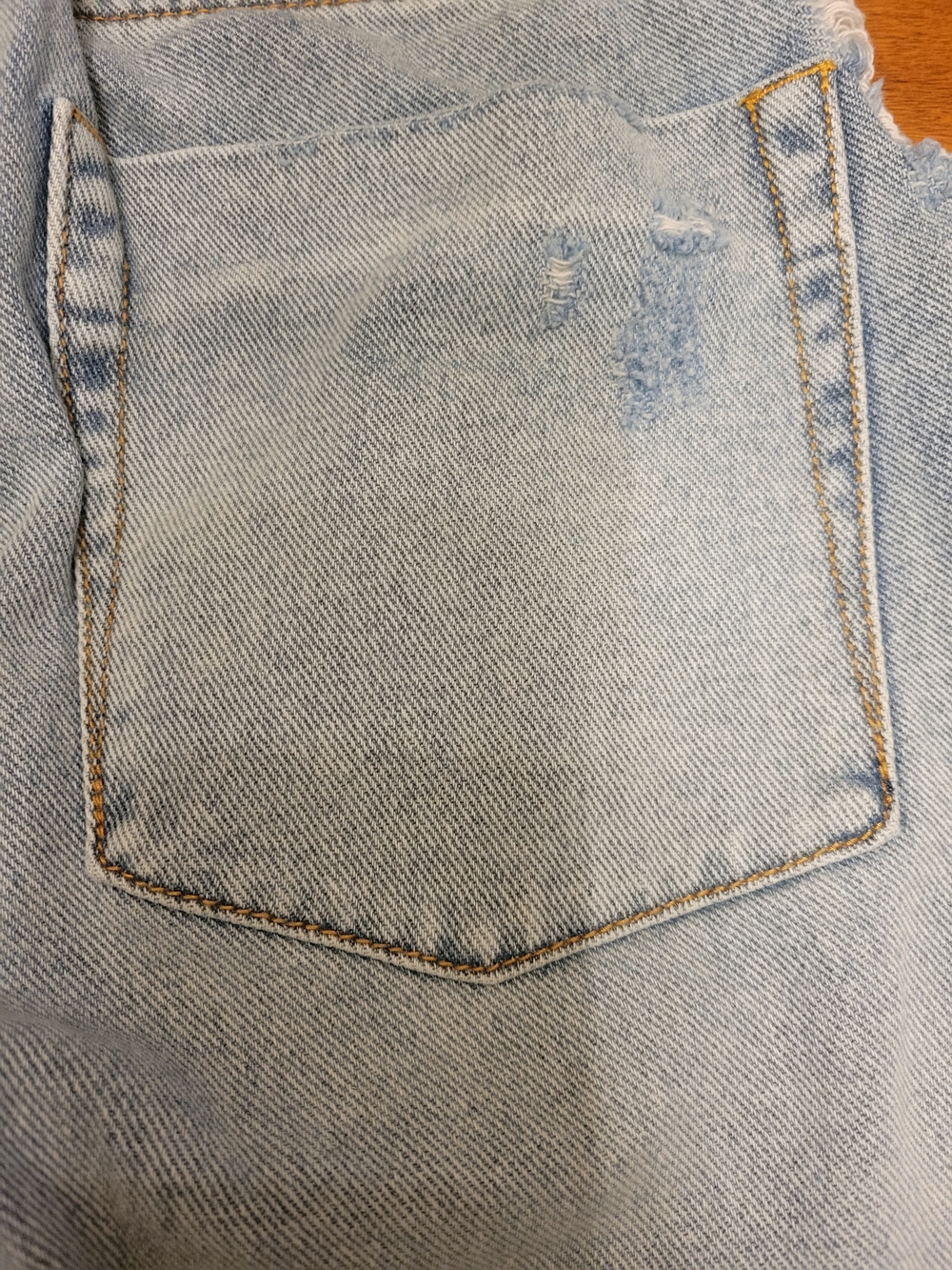 One Teaspoon Light Blue Drawstring Jeans - Picture 6 of 14